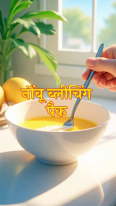 Lemon 🍋 bleach pack in Hindi