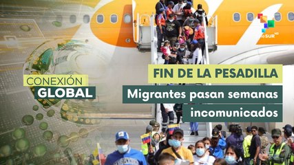 Venezuela recibe a sus migrantes víctimas de la persecución de Trump