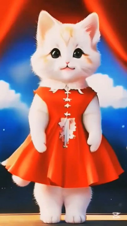 Beautiful Cat selebtat the Dance party 🥳🎉