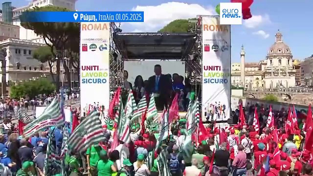 Πρωτoμαγιά: Oι δασμοί του Τραμπ επισκιάζουν τις πορείες σε όλη την Ασία - Στους δρόμους οι Ευρωπαίοι