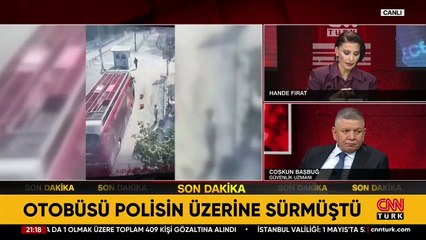 Otobüsü polisin üzerine sürdüğü açıklandı... O şoföre yurtdışı yasağıyla birlikte ev hapsi verildi