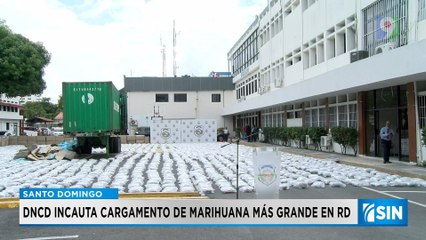 Decomisan presunto mayor cargamento de marihuana en RD | Primera Emisión SIN
