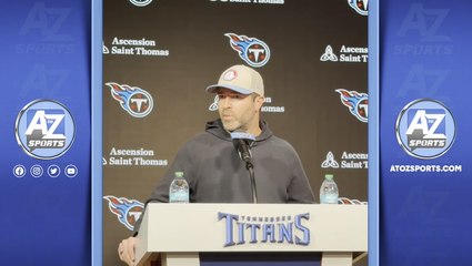 Titans HC Brian Callahan talks rookie WRs, revamped O-Line, and how the team can fill any roster holes.