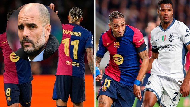 Pep Guardiola elogia al Barcelona de Hansi Flick y al Inter de Milán de Filippo Inzaghi