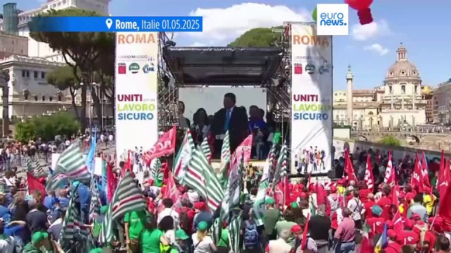 Des milliers de travailleurs manifestent à l'occasion du 1er mai