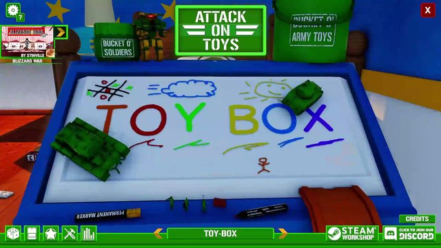 Exploring Toy Box in Attack on Toys – Creativity Without Limits – Part 1