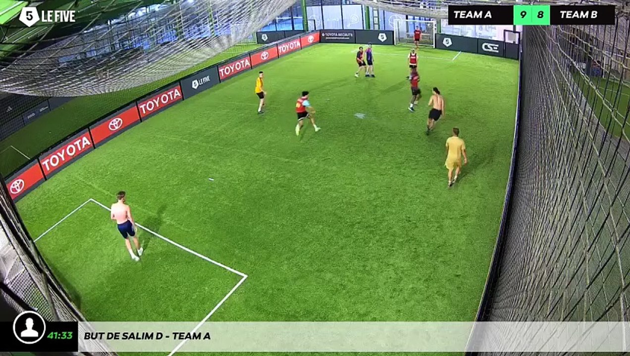But de Salim D - Team A