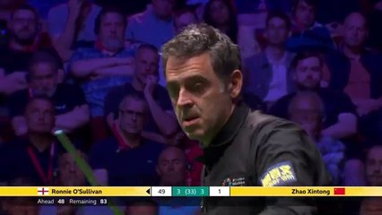 SUPER SESSION! Ronnie O’Sullivan vs Zhao Xintong Play Rapid-Fire Session _ Halo World Championship