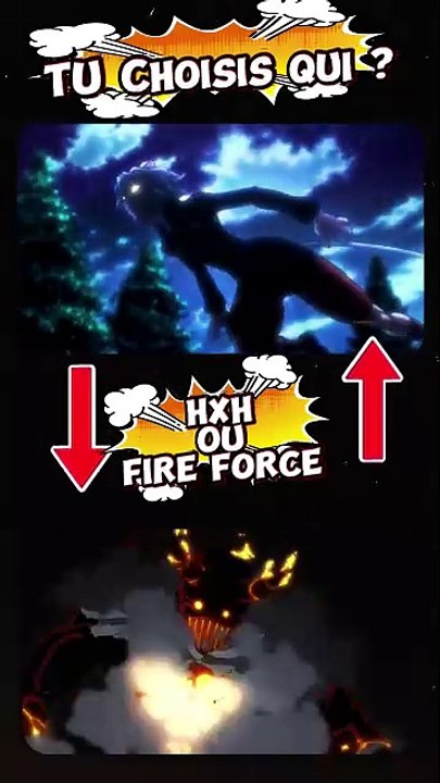 HXH VS FIRE FORCE 111