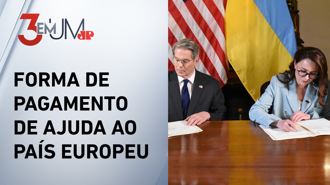 EUA e Ucrânia assinam acordo sobre recursos minerais