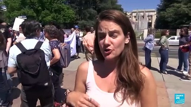 Funcionarios de la ONU manifestaron por recortes financieros