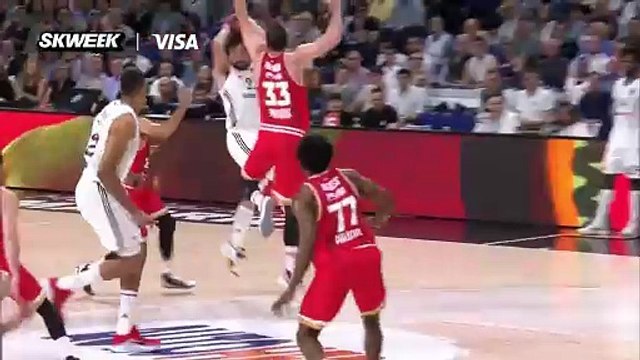Le résumé de Real Madrid - Olympiakos - Basket - Euroligue (H)