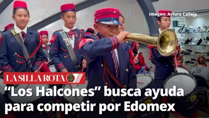 Niños de banda de guerra Los Halcones piden apoyo para representar a Edomex en concurso estatal