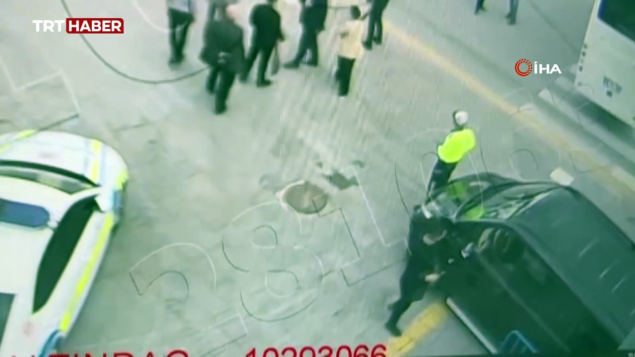 CHP'li milletvekilinin şoförü aracı polis memurunun üzerine sürdü