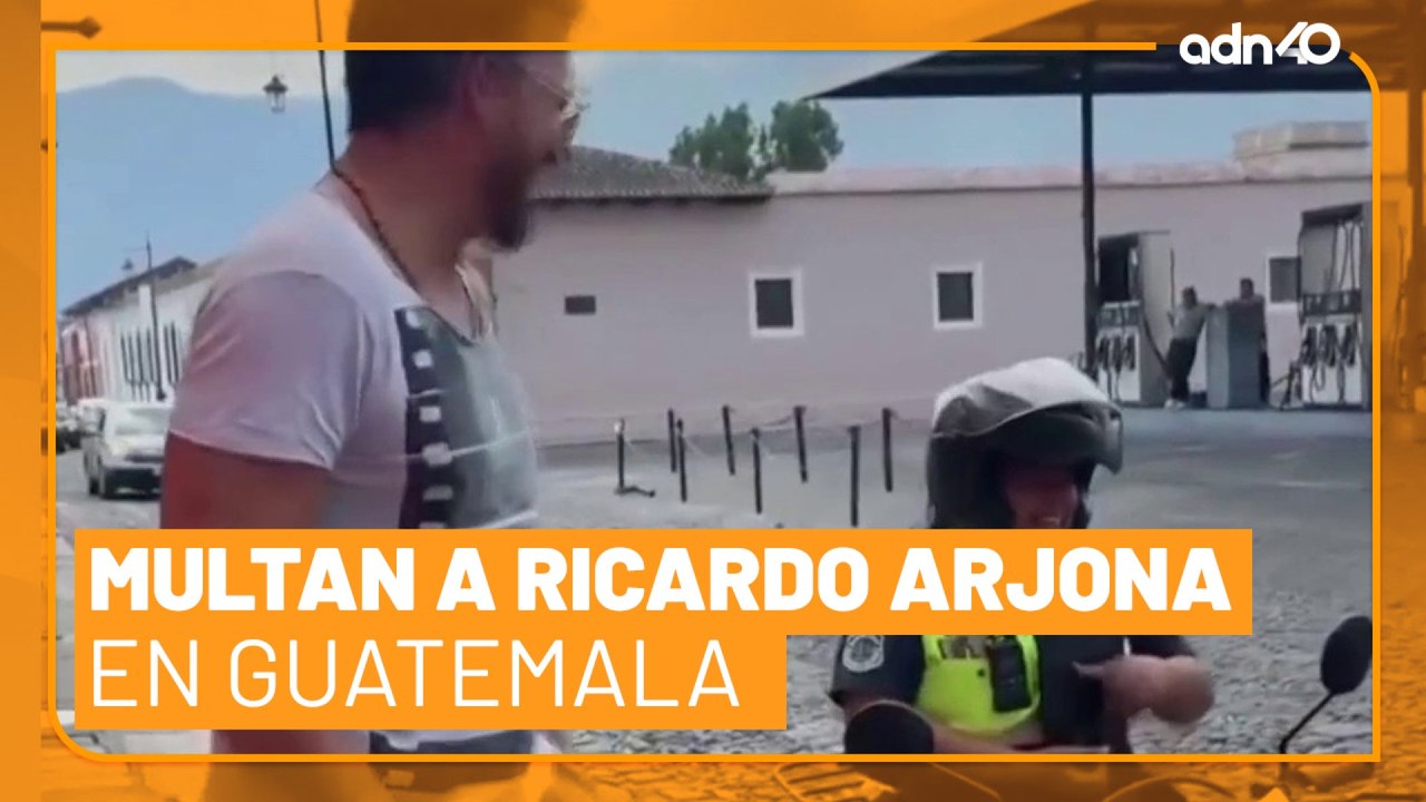 Multan a Ricardo Arjona en Guatemala y no fue por su música