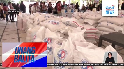 Bentahan ng P20/kg na bigas sa ilang lugar sa Cebu, dinagsa | Unang Balita