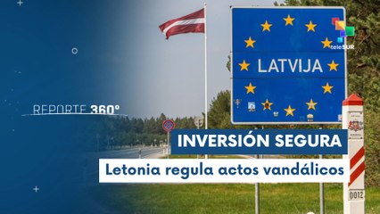 Ultranacionales de Letonia regulan la vandalización