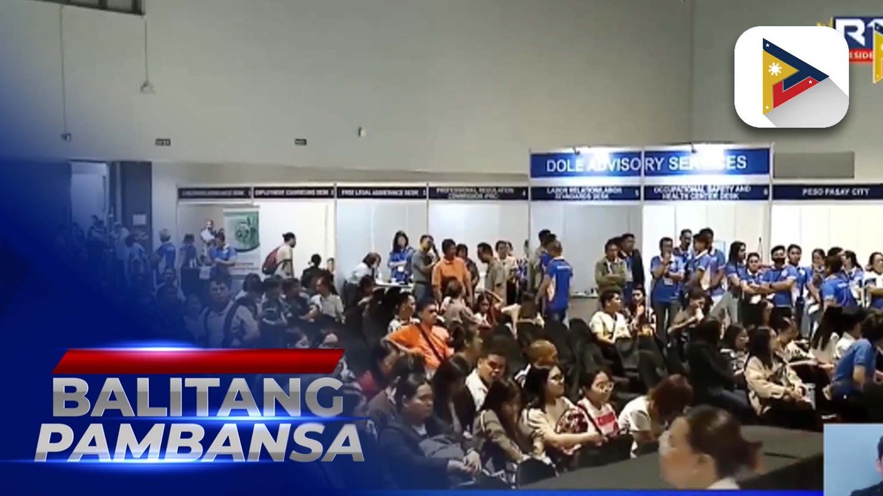 14k na trabaho, inialok sa Mega Job Fair sa Pasay City na pinangunahan ni PBBM