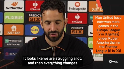 Amorim praises Man United duo in emphatic Athletic Club victory