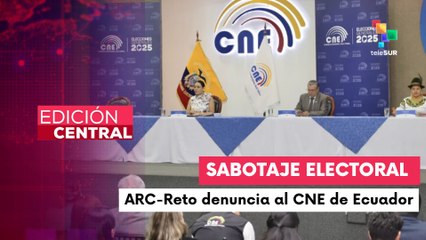 ARC-Reto acusa al CNE de sabotear impugnación electoral
