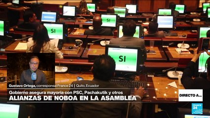 Directo a... Quito y las alianzas que habría logrado Noboa en la Asamblea Nacional