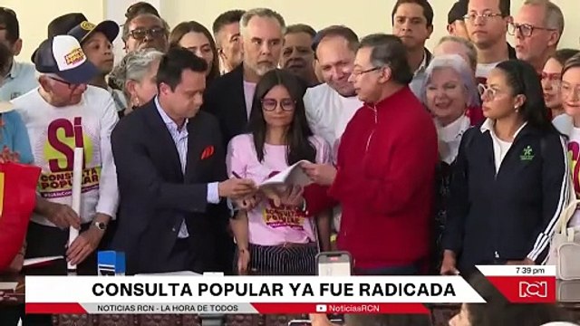 Consulta popular sería convocada antes del 1 de septiembre, según el documento radicado en el Senado Consulta popular sería convocada antes del 1 de septiembre, según el documento radicado en el Senado