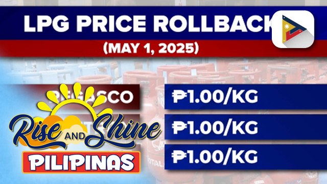 P1 na bawas-presyo sa LPG, ipinatupad kahapon
