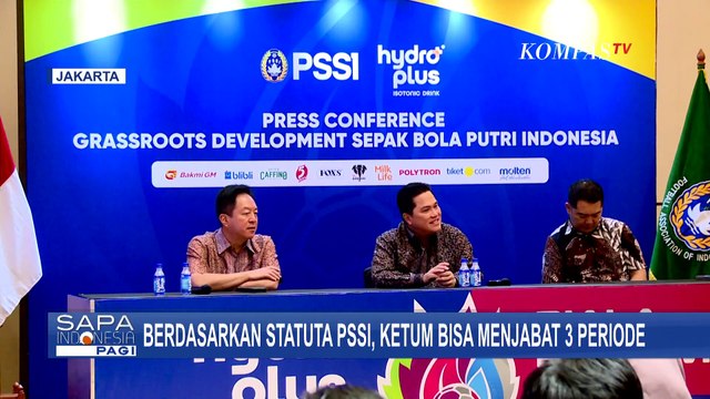 Wacana Jabatan Ketum PSSI Seumur Hidup, Erick Thohir: Tidak Sejalan dengan Demokrasi!