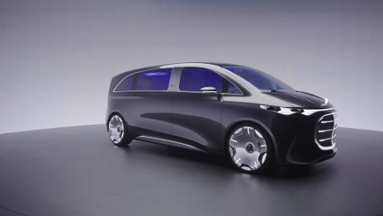 Der Mercedes-Benz Vision V - Aerodynamisches Exterieur-Design - niedrige Silhouette mit innovativer Ästhetik