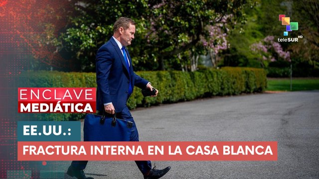 Gabinete ministerial de Trump recibe primer golpe ENCLAVE MEDIÁTICA 01-05-2025