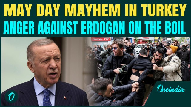 Clashes erupt at Istanbul's Taksim Square |Protests against President Erdogan | Several detained