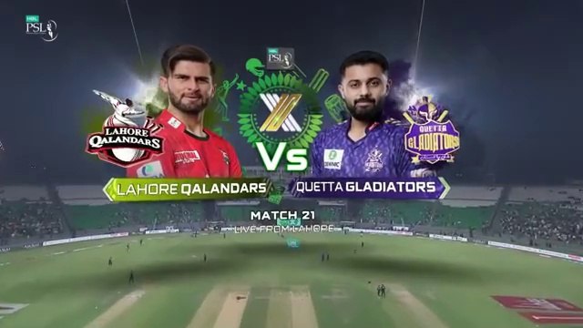 2nd ininngFull Highlights | Lahore Qalandars vs Quetta Gladiators | | Match 21
