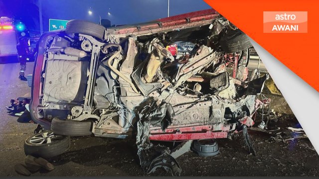 Tiga maut dalam kemalangan di Lebuhraya KL-Seremban