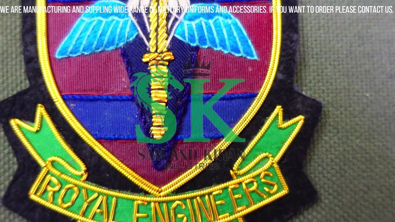 Military Embroidered Patches, Embroidery patches for clothes iron, Custom Embroidered Patches