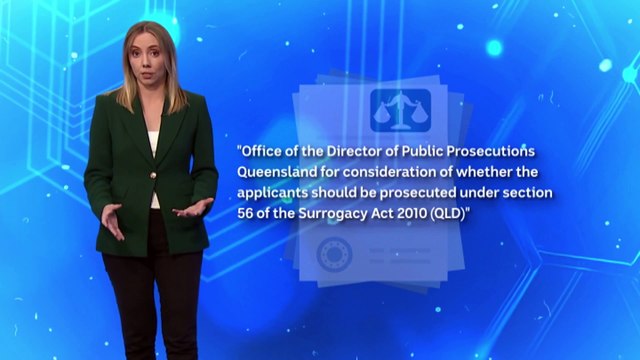 Australian couple could face prosecution after using commercial surrogacy service to have baby abroad