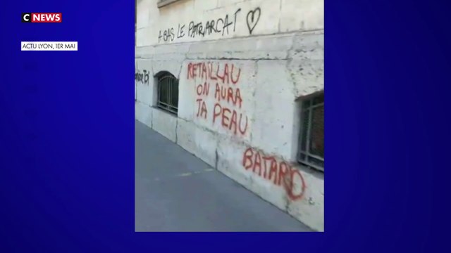 Lyon : des tags appelant au meurtre de policiers sur les façades des universités