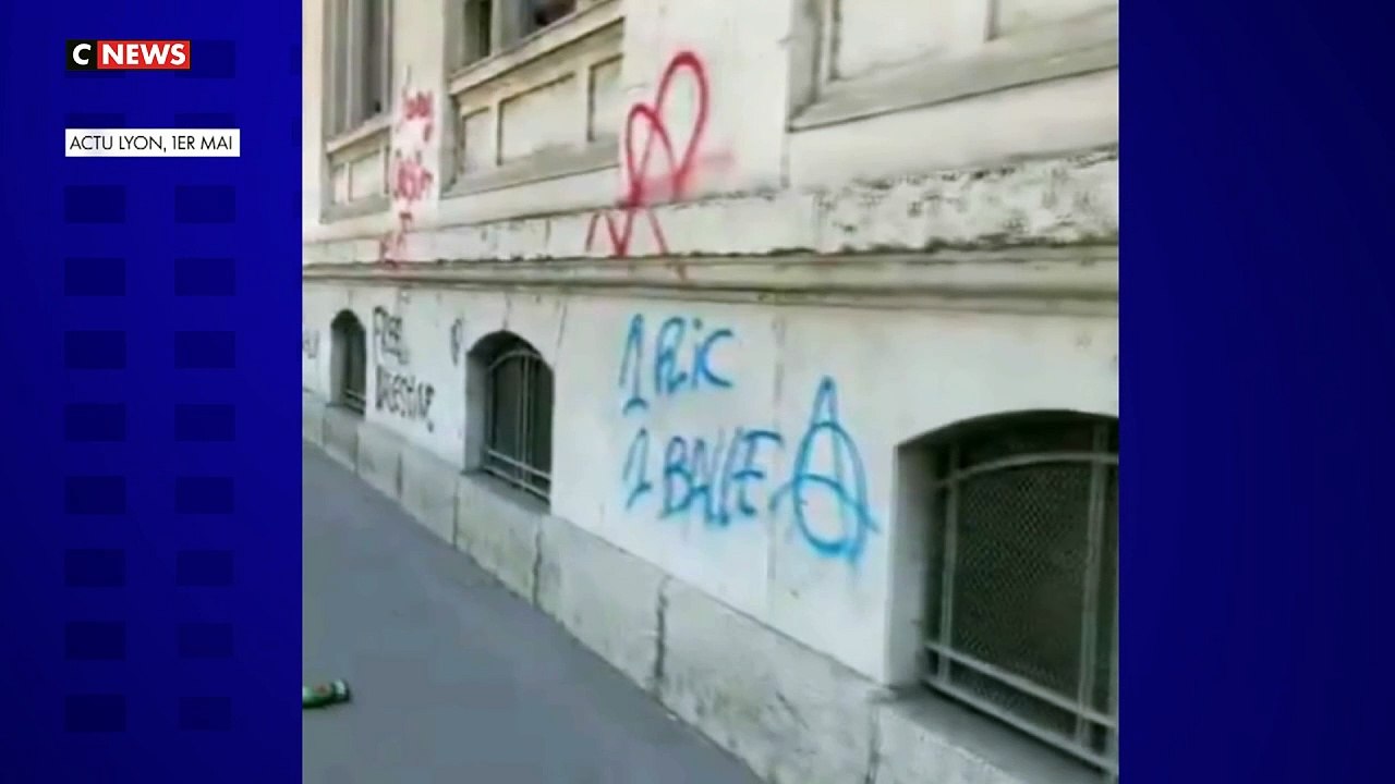 Appels au meurtre et menaces de morts contre les policiers et le Ministre de l'Intérieur Bruno Retailleau sur les façades des Universités Lyon-2 et Lyon-3