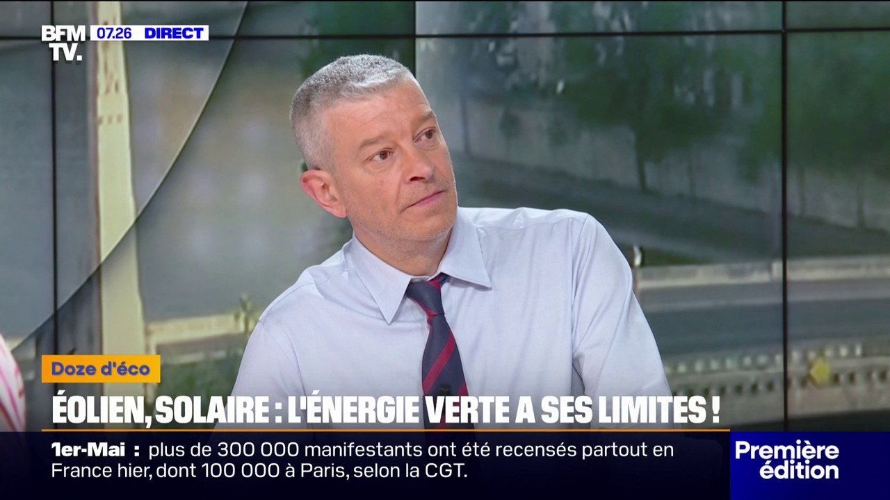 Éolien, solaire... Faut-il limiter la quantité d'énergies renouvelables dans la production d'électricité?