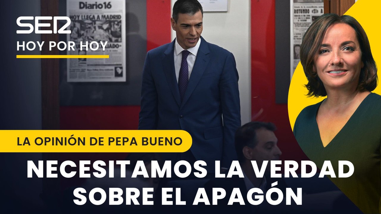 "El Gobierno y el sector eléctrico están obligados a darnos una explicación sobre el gran apagón" | La opinión de Pepa Bueno