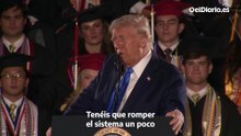 Trump dice que los magnates de internet le "besan el culo"