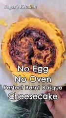 Eggless Burnt Basque Cheesecake #Shorts #Cheesecake #CheeseCake #CheeseCakeRecipe #BurntBasqueCheeseCake #MangoCheeseCake #CreamCheese #CreamCheeseRecipe #EgglessCake #NoEggCake #NoOven #NoEgg #Cake #CakeRecipe #EasyCakeRecipe