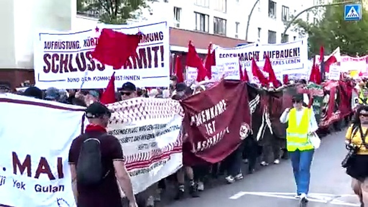 Demos zum 1. Mai vorwiegend friedlich