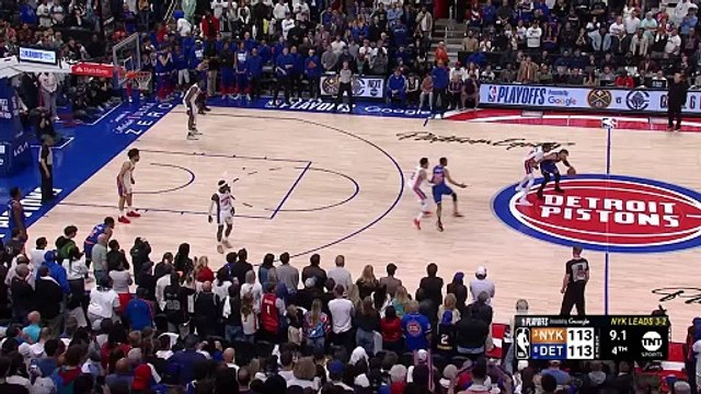 Brunson makes incredible game-winner to eliminate Pistons