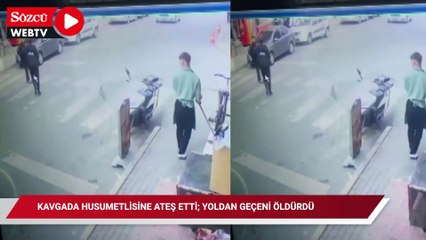 Esenyurt'ta kavgada husumetlisine ateş etti; yoldan geçeni öldürdü
