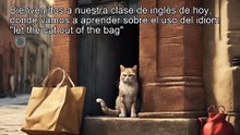 Idioms - let the cat out of the bag