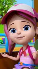 Wheels On The Bus School Bus Ride