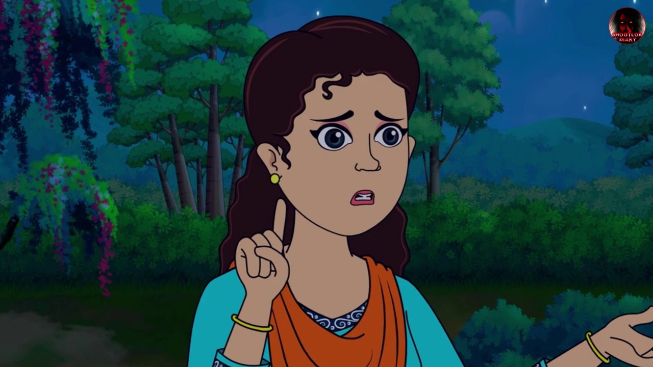 बदमाश डायन - Badmas Dayan | Horror Stories | Chudail Ki Kahani | Animated Stories