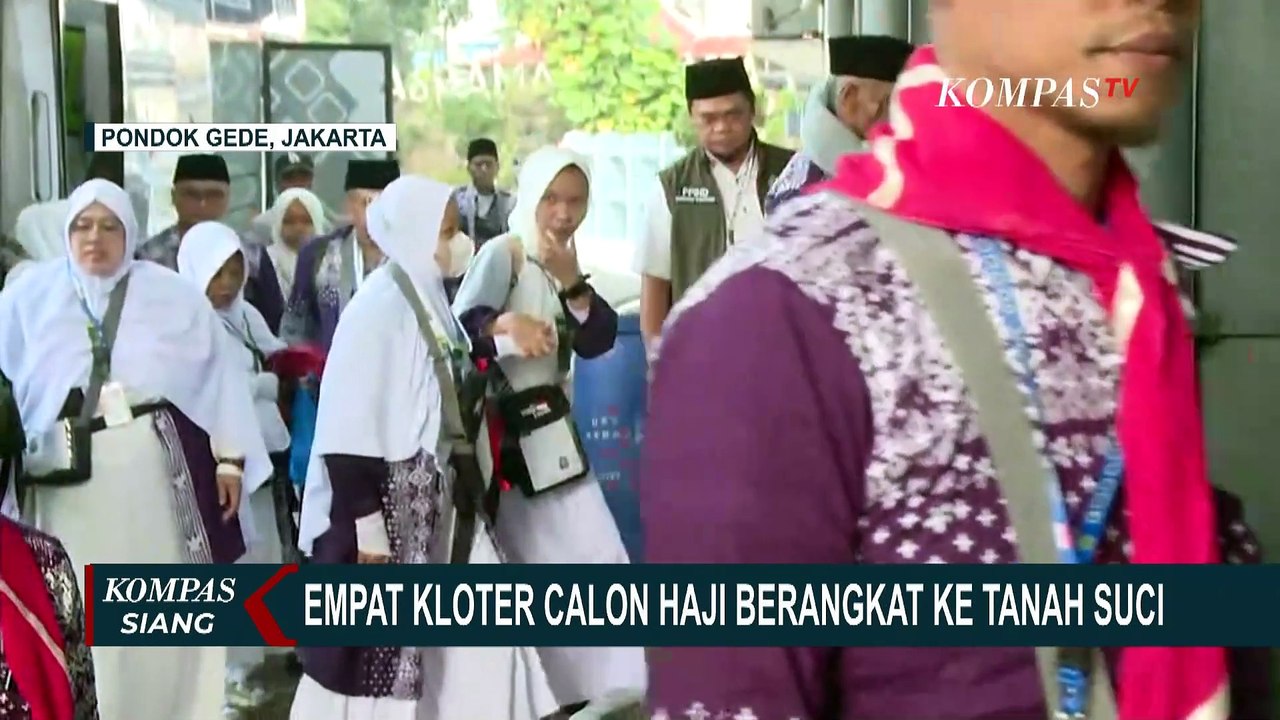 Persiapan Jelang Keberangkatan, Calon Haji di Pondok Gede Tandai Koper Pribadi