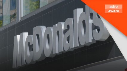 Jualan McDonald’s AS jatuh paling teruk sejak 2020