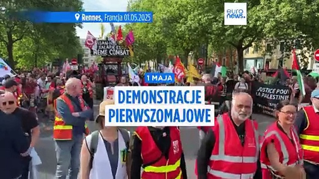 Pracownicy wychodzą na ulice, gdy świat obchodzi Święto Pracy